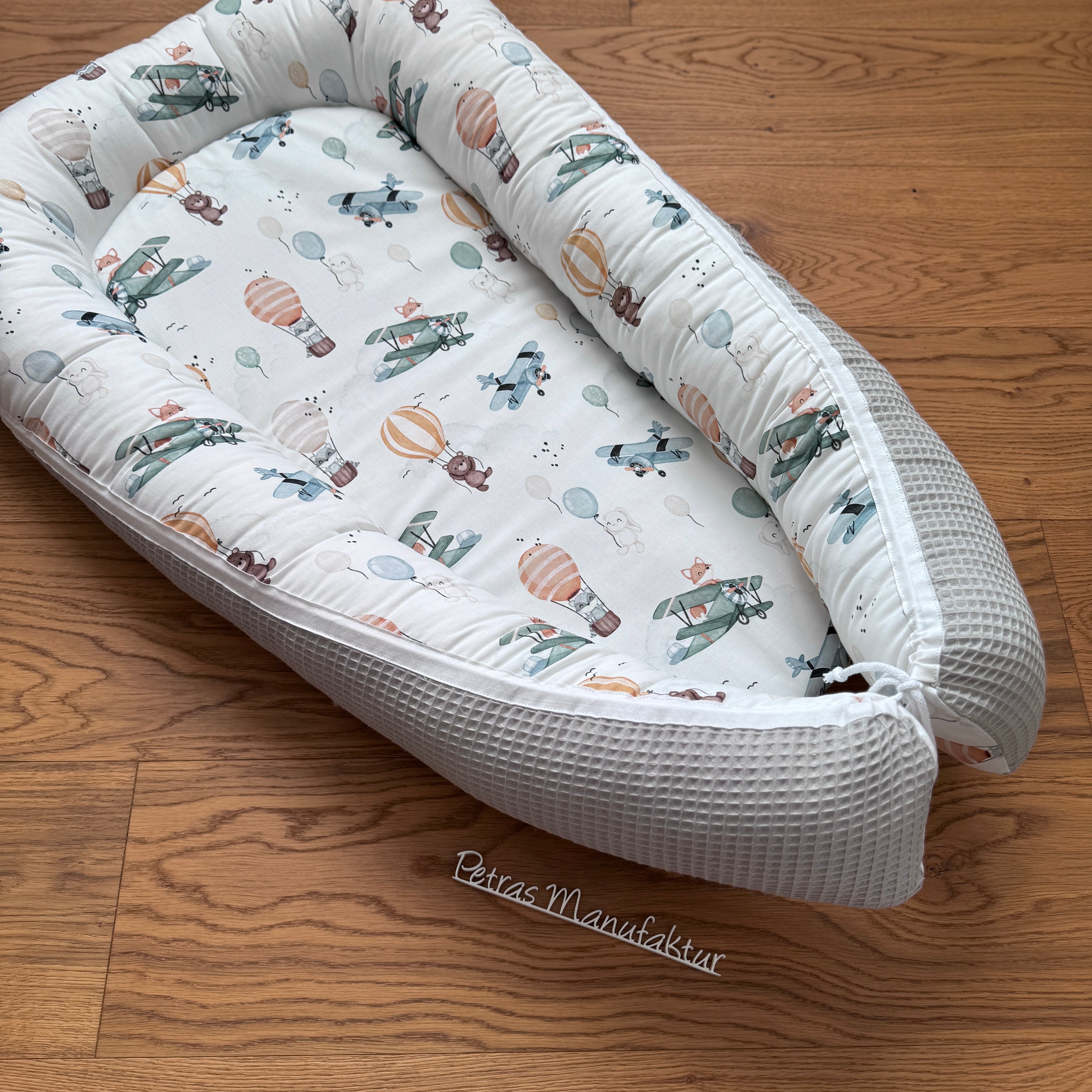 Babynestchen "fliegende Kuscheltiere“